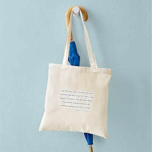 Vista 4 de CafePress HPL: Old Ones Tote Bag Reusable Natural Beige Canvas Shopping Bag