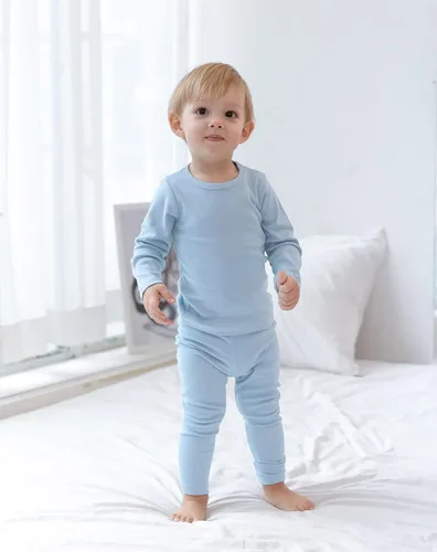 Vista 45 de AVAUMA - Pijama para niños y niñas de algodón básico para uso diario