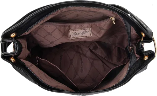 Vista 88 de Wrangler Hobo - Bolsas para mujer de cuero vegano con asa superior, bolsos de hombro y bolsos