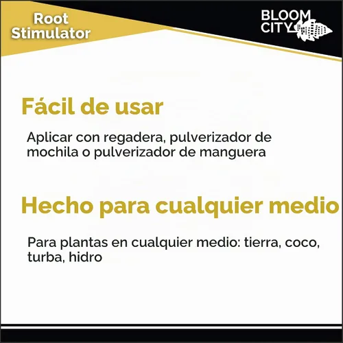 Vista 5 de Estimulante orgánico de raíces, fórmula de salmón y algas marinas, rico en microbios y micorrizas de Bloom City, 1/2 pinta (8 oz)