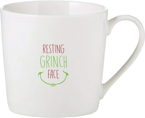 Vista 3 de SB Design Studio D4441 SIPS - Taza de café de porcelana de hueso, 14 onzas, agradable de decir