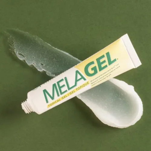 Vista 5 de Melaleuca Balm, tubo de 0.5 onzas, ungüento calmante de aceite de árbol de té para cortes menores, rasguños y picaduras de insectos - Infundido