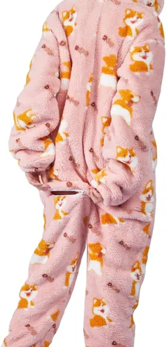 Vista 6 de Pijama suave con capucha, disfraz de Halloween, regalos para niñas