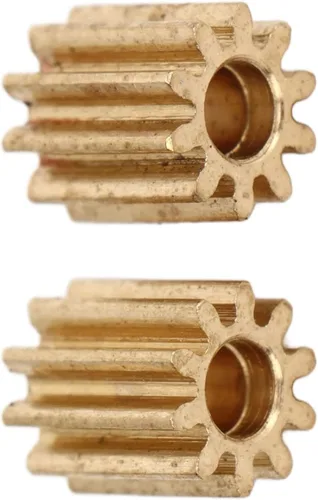 Vista 8 de Engranaje de motor cepillado para automóvil RC, reemplazo duradero de alta precisión, juego de engranajes de oruga RC a escala 1/24, 5 piezas