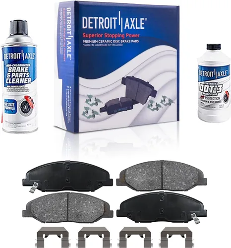 Vista 28 de Detroit Axle - Pastillas de Freno Traseras de Cerámica Izquierda Reemplazo de Pinza para Silverado Sierra Suburban 1500 Tahoe Yukon Escalade ESV EXT