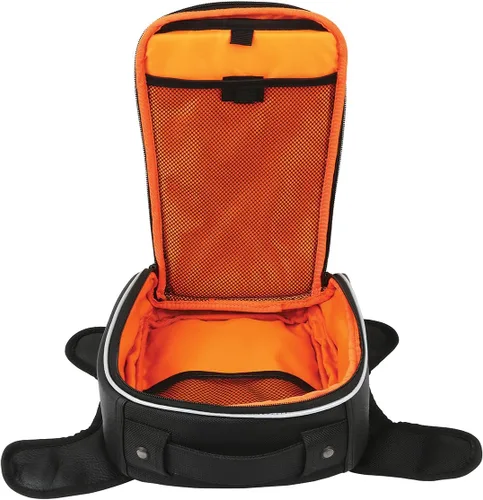 Vista 3 de Nelson-Rigg Route 1 Journey Highway Cruiser Bolsa Magnética para Tanque, Compatible con Harley Davidson, Indian, Honda, Yamaha, Suzuki y más