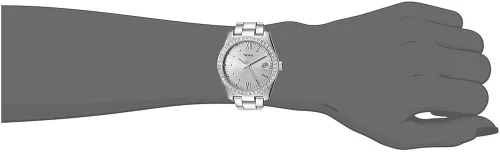 Vista 4 de Fossil Scarlette - Reloj de cuarzo de acero inoxidable para mujer