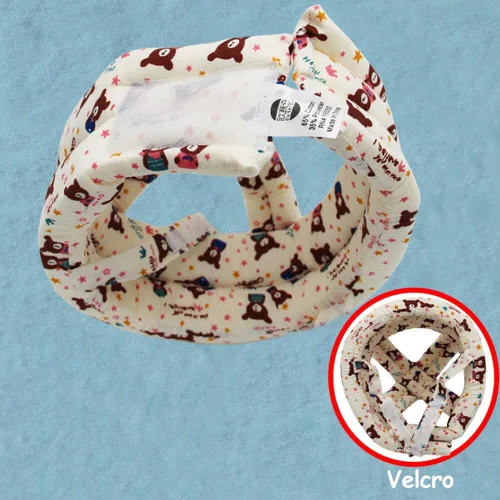 Vista 9 de Surakey Protector de cabeza de bebé para gatear y caminar, gorra de seguridad infantil, casco de seguridad para bebé, cojín suave ajustable