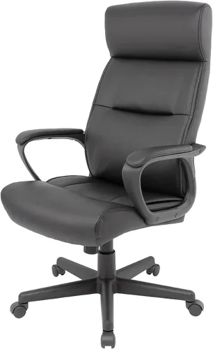 Vista 4 de STAPLES Rutherford Luxura - Silla de gerente, color negro, paquete de 2 (ST45608V-CCVS)