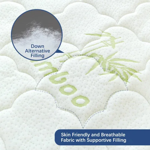 Vista 3 de Protector de colchón de aire para niños, impermeable, compatible con cama inflable Intex Cozy Kidz