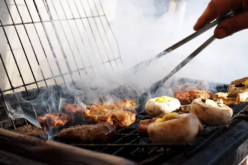 Vista 8 de Kaduf Bandeja para ahumar pellets de 5 x 8 pulgadas, 12 horas de humo ondulante, tubo ahumador para ahumar carne caliente y fría, pescado, queso