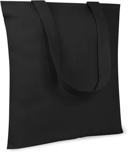 Vista 28 de TOPDesign Paquete de 10 bolsas de mano económicas de algodón de 11.8"x13", bolsas de tela ligeras y pequeñas reutilizables para compras de Beige