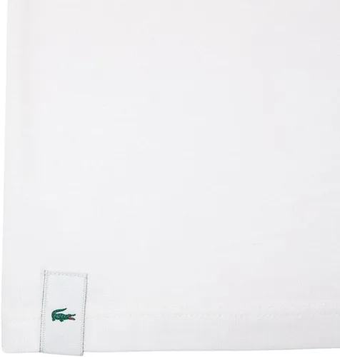 Vista 4 de Lacoste Camiseta sin mangas para hombre, 100% algodón, ajuste regular, cuello redondo, paquete de 3