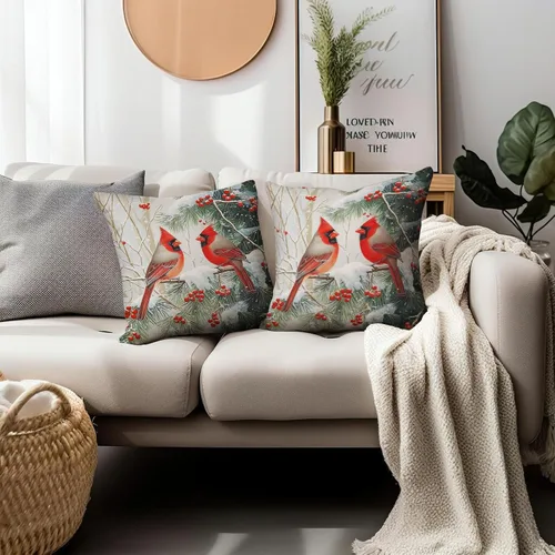 Vista 187 de Juego de 2 fundas de almohada de 16 x 16 pulgadas, diseño patriótico de bandera estadounidense con estrellas para exteriores, estilo casa de campo