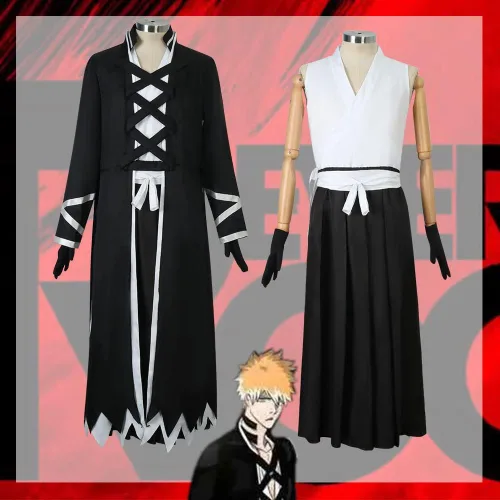 Vista 3 de OSIAS Kurosaki Ichigo - Disfraz de Bleach Die Pa
