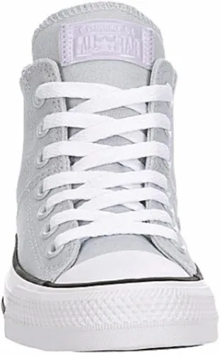 Vista 3 de Converse Chuck Taylor All Star Madison Mid High - Tenis de lona unisex - estilo de cierre de cordones - Gris pálido lila