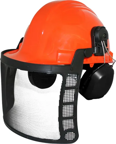 Vista 3 de Forester OEM FORCHG Combo profesional de corte para silvicultura, con casco.