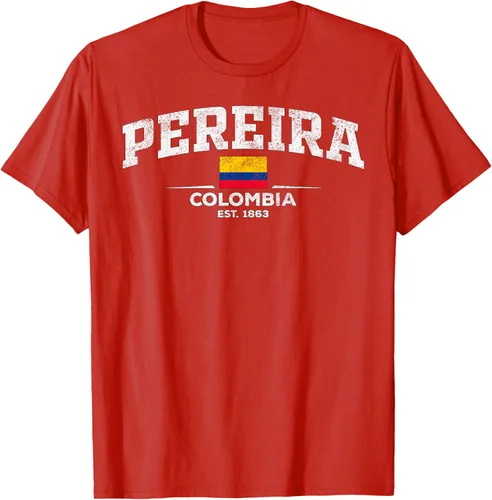 Vista 93 de Camiseta Pereira Colombia, Negro