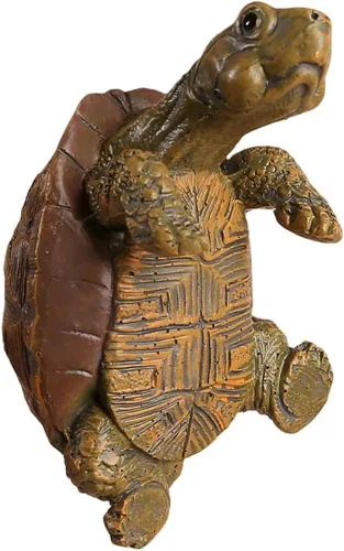 Vista 7 de Banax Colgador de macetas de tortuga, figura de tortuga de resina, lindas tortugas de resina colgantes, regalo de decoración de maceta, se puede