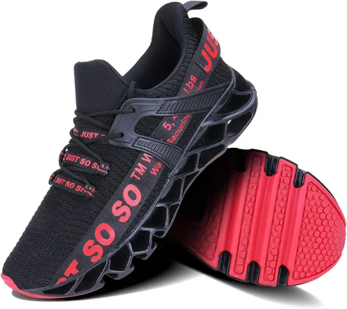 Vista 6 de Jsleap - Tenis de correr para hombre antideslizantes