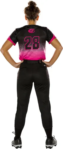 Vista 4 de Alleson Athletic Girls Belt Loop Fastpitch Pant