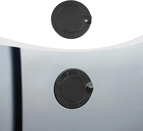 Vista 9 de RAZPOY Negro Tapa de Repuesto para Tanque de Gasolina Compatible con Chevy Silverado y GMC-SIERRA 2007-2013