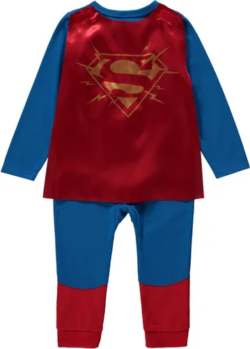Vista 7 de DC Comics Disfraz de superhéroe para bebé, body con cremallera y capa, disfraz de Superman para bebé y disfraz de Batman para bebé