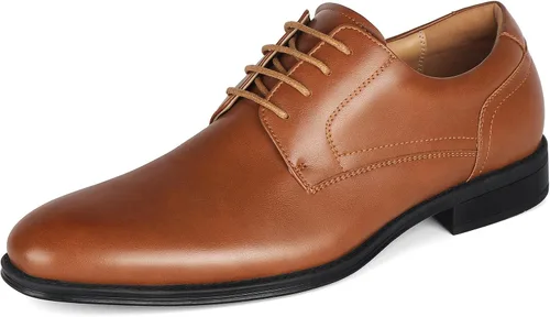 Vista 4 de Zapatos de vestir clásicos Oxford con cordones para hombre