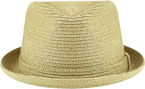Vista 22 de Country Gentleman Fedora trenzada Joey para hombre