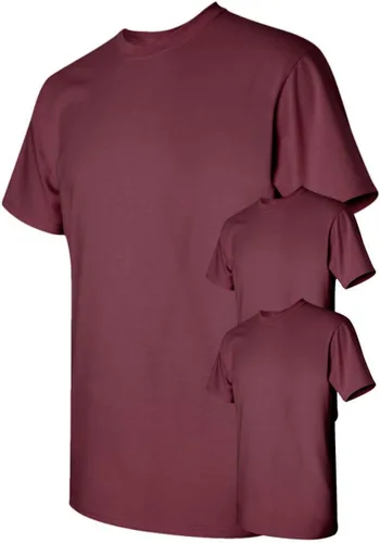 Vista 282 de Gildan Camiseta G500 para hombre Ceniza/baya