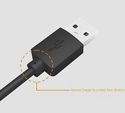 Vista 6 de MaxLLTo Cable de repuesto USB 2.0 de 3 pies para transferencia y cargador 2 en 1 para Canon Elura Series Canon ELURA 40MC, Elura 50, Elura 60, Elura