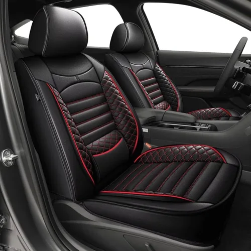Vista 20 de 2 Fundas Protectoras para Asientos Delanteros para Hyundai Tucson 2010-2025 2026: De Cuero Sintético, Suave, Cómodo, Duradero, Impermeable
