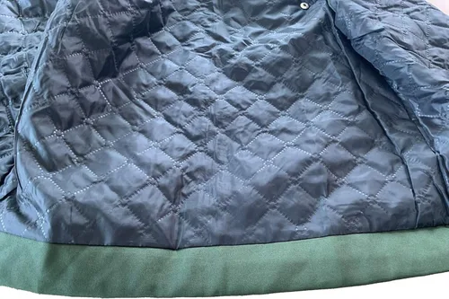 Vista 3 de Xfang Chaleco de algodón de alta densidad para hombre, forro polar verde con licencia oficial de star wars silent one crew.