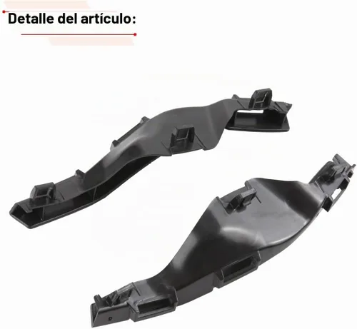 Vista 5 de 1PAIR Soporte de parachoques delantero compatible con Ford Escape Para 2008 2009 2010 2011 2012 Año, para 8L8Z17E814A 8L8Z17E814B