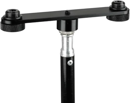 Vista 6 de CAMVATE Soportes de micrófono doble Soporte T-bar - 1958