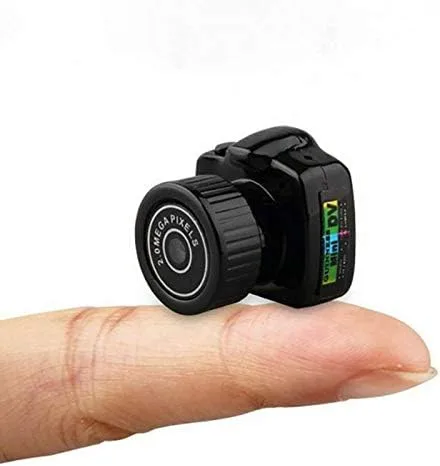 Vista 5 de Y2000 Mini DV DVR Cámara Videocámara Cámara de Video Cam para Webcam Casco Bicicleta Moto Senderismo Deportes