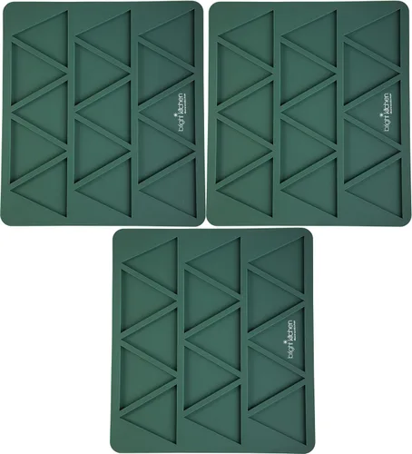Vista 11 de Molde de hoja de silicona triangular compatible con Cosori Deshidratador Bright Kitchen Reutilizable Antiadherente Mat