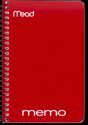 Vista 5 de Mead Cuaderno de notas en espiral, paquete de 8, cuadernos de bolsillo, papel rayado universitario, 3 x 5 pulgadas, 60 hojas por cuaderno