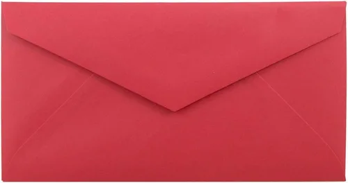 Vista 6 de JAM PAPER Sobres de invitación de colores A1 de 4 barras - 3 5/8 x 5 1/8 - Rojo reciclado - 100