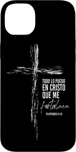 Vista 15 de Regalos Cristianos Versos Filipenses 4 13 Christian Spanish - Carcasa para iPhone 17