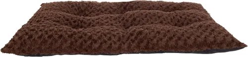 Vista 6 de PETMAKER Lavish Cushion Pillow - Cama peluda para mascotas, grande, color chocolate