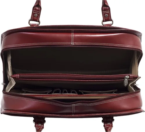 Vista 3 de McKlein USA HILL SIDE W Series - Maletín de cuero para mujer