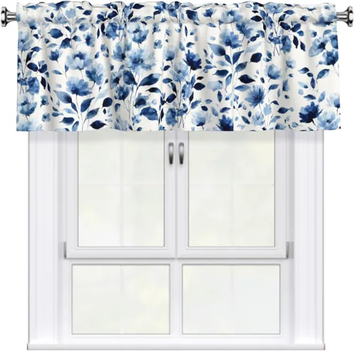 Vista 45 de Cenefa de estrella del oeste de Texas para ventana, rústica, granja, granero, cocina, cenefa de ventana rural vintage con bolsillo para barra