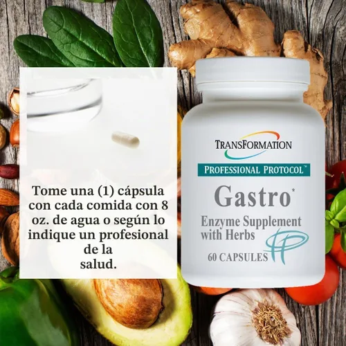Vista 3 de TRANSFORMATION La génesis de la buena salud: suplemento de enzima gastrointestinal con mezcla de hierbas y vitamina E, alivia las molestias