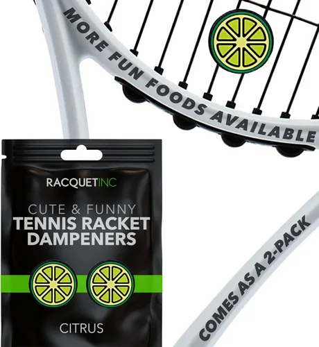 Vista 51 de Racquet Inc Regalos de Tenis - Amortiguadores de Vibración para Raqueta de Tenis - Absorbe Choques, Reduce la Vibración de las Cuerdas para Mejor
