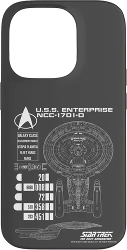 Vista 17 de Star Trek: The Next Generation U.S.S. Enterprise NCC-1701-0 Case for iPhone 17