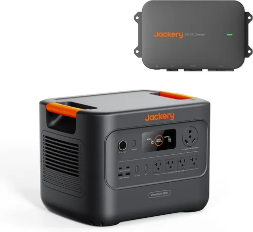 Vista 17 de Jackery HomePower 3000 Estación de Energía Portátil, Salida de 3600W (Pico 7200W), Generador Solar con Batería LFP de 3072Wh, Respaldo Esencial