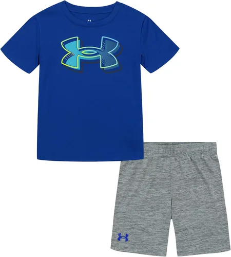 Vista 97 de Under Armour baby-girls Ua Terrazzo Leopard Heart SetShort Set