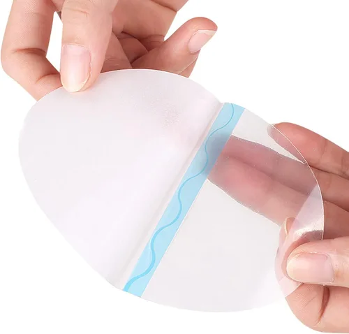 Vista 5 de ZJchao 10 parches de cinta antirozaduras en los muslos, almohadillas antirozaduras, almohadillas transparentes antifricción ultra finas a prueba