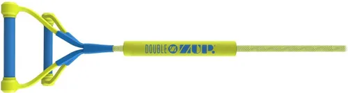 Vista 6 de ZUP DoubleZUP Soft Float Tow Handle with 9" Double Handle Design and 60' Low-Stretch Tow Rope Mainline for Wakeboards, Kneeboards, Water Skiing, and
